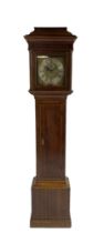 Goodyer & Son of Guildford - George II mid 18th century 8-day oak longcase clock