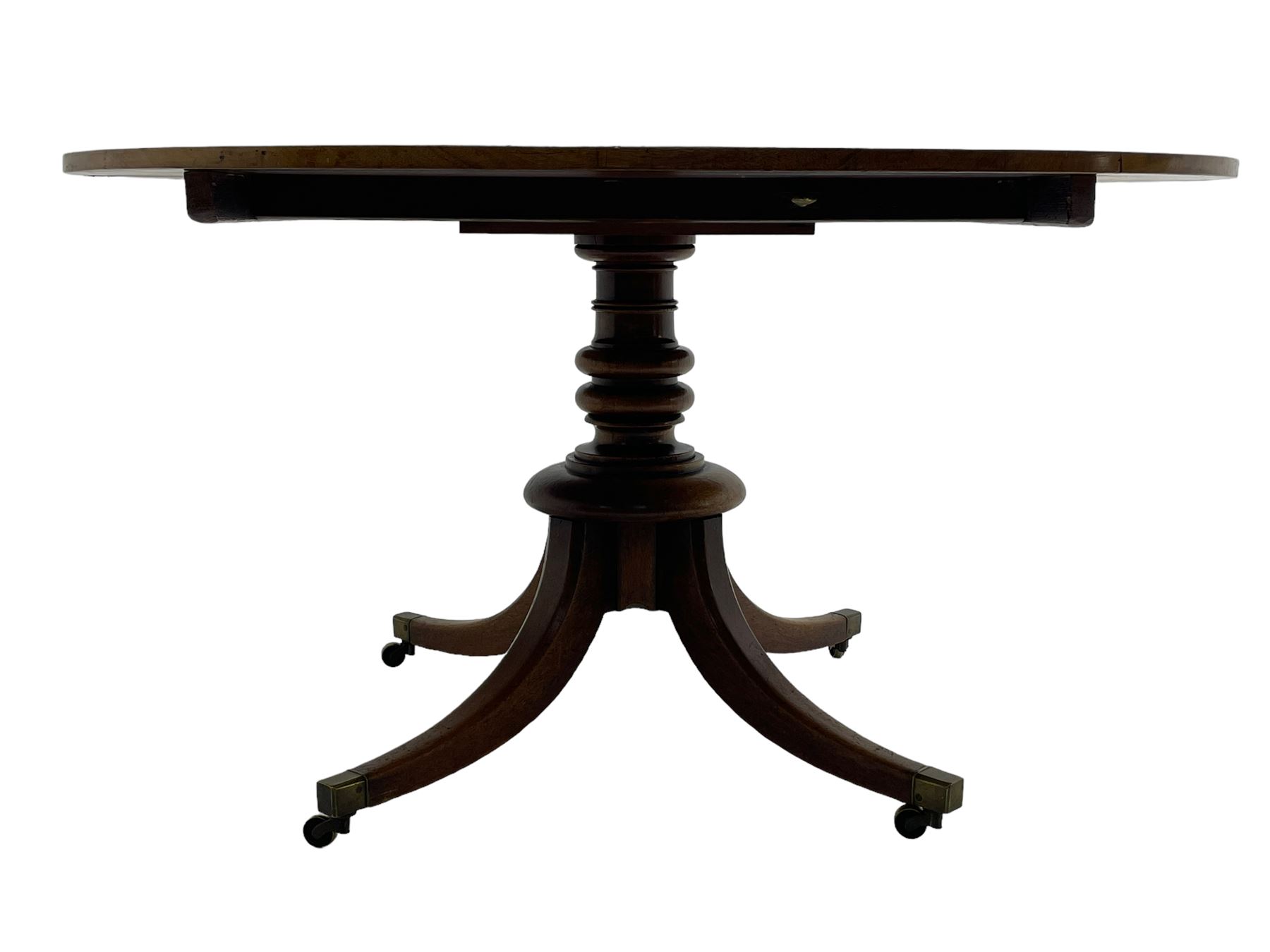 George III mahogany breakfast table - Image 2 of 6