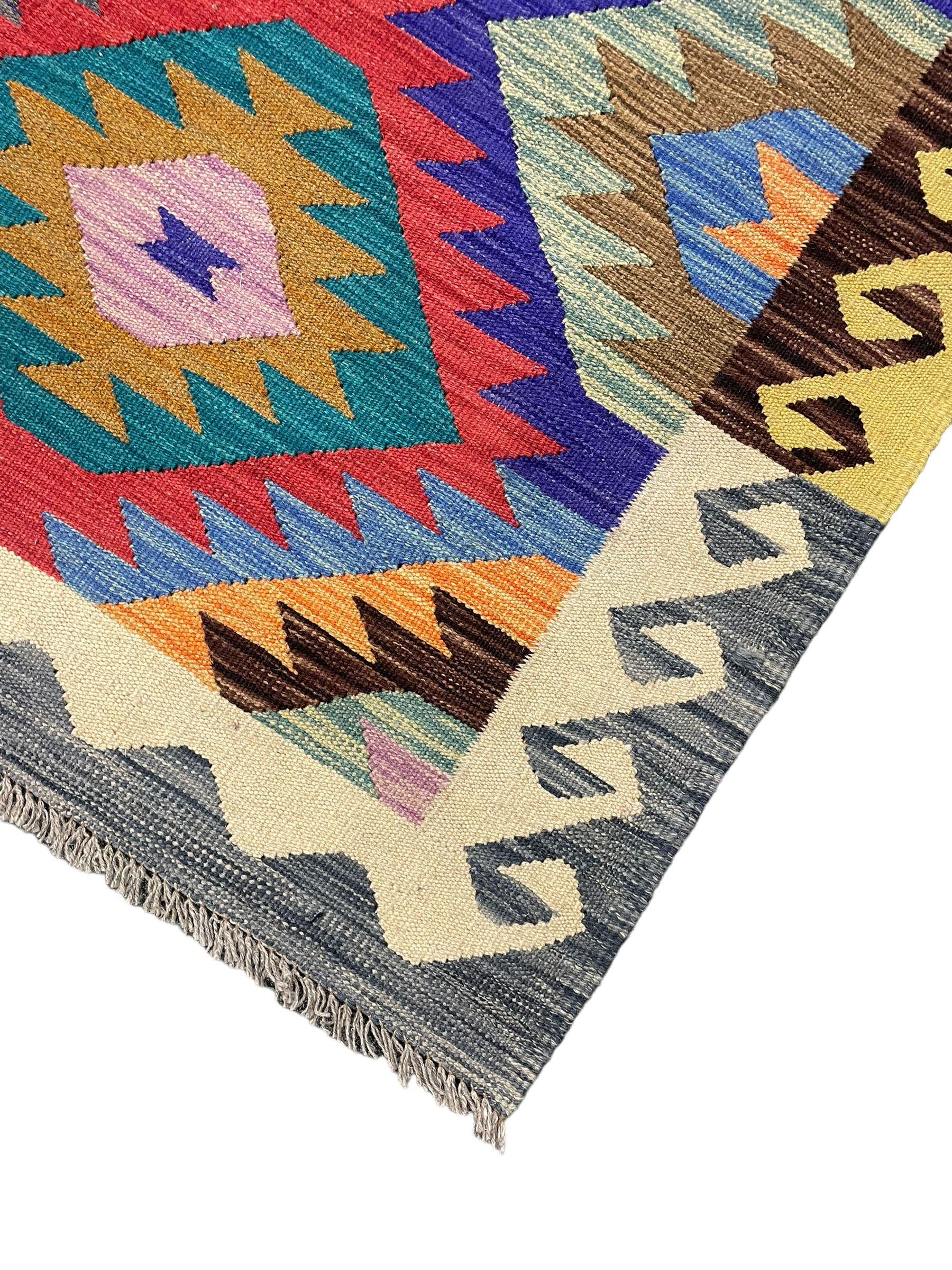Anatolian Turkish Kilim rug - Image 2 of 5