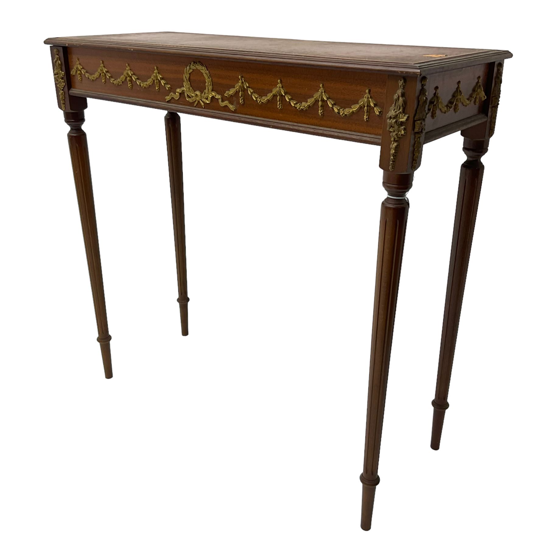 Early 20th century mahogany side table - Image 5 of 7