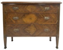 Early to mid-20th century walnut chest