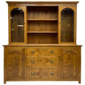 David Shackleton of Snainton - highly figured elm dresser