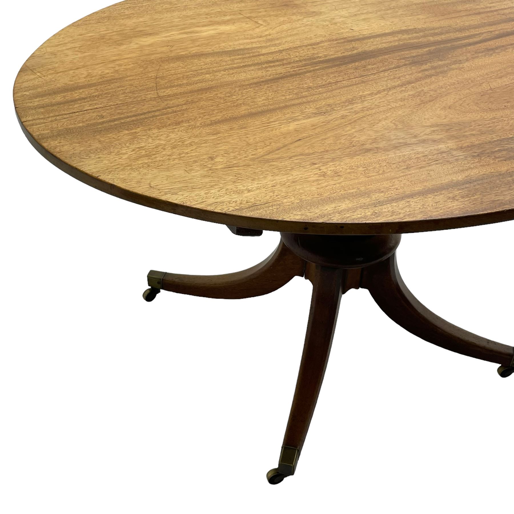 George III mahogany breakfast table - Image 3 of 6