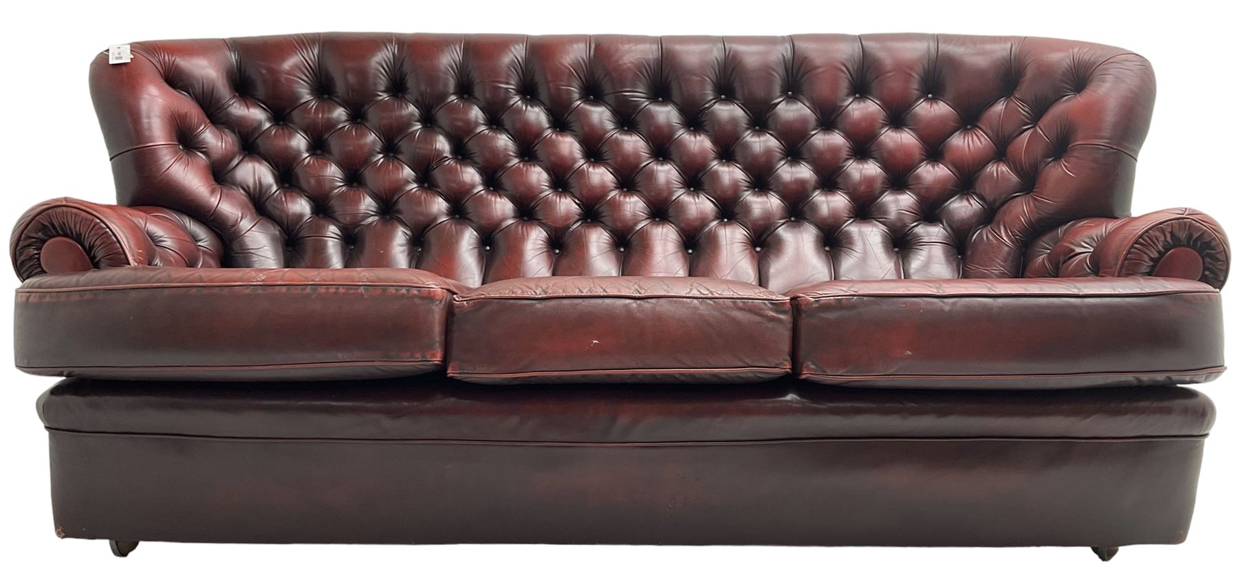 Wade - Georgian design three-seat sofa