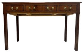 Georgian design mahogany side or dressing table