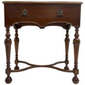 Georgian design mahogany lowboy