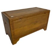 Mid-to-late 20th century Singapore camphor wood blanket chest