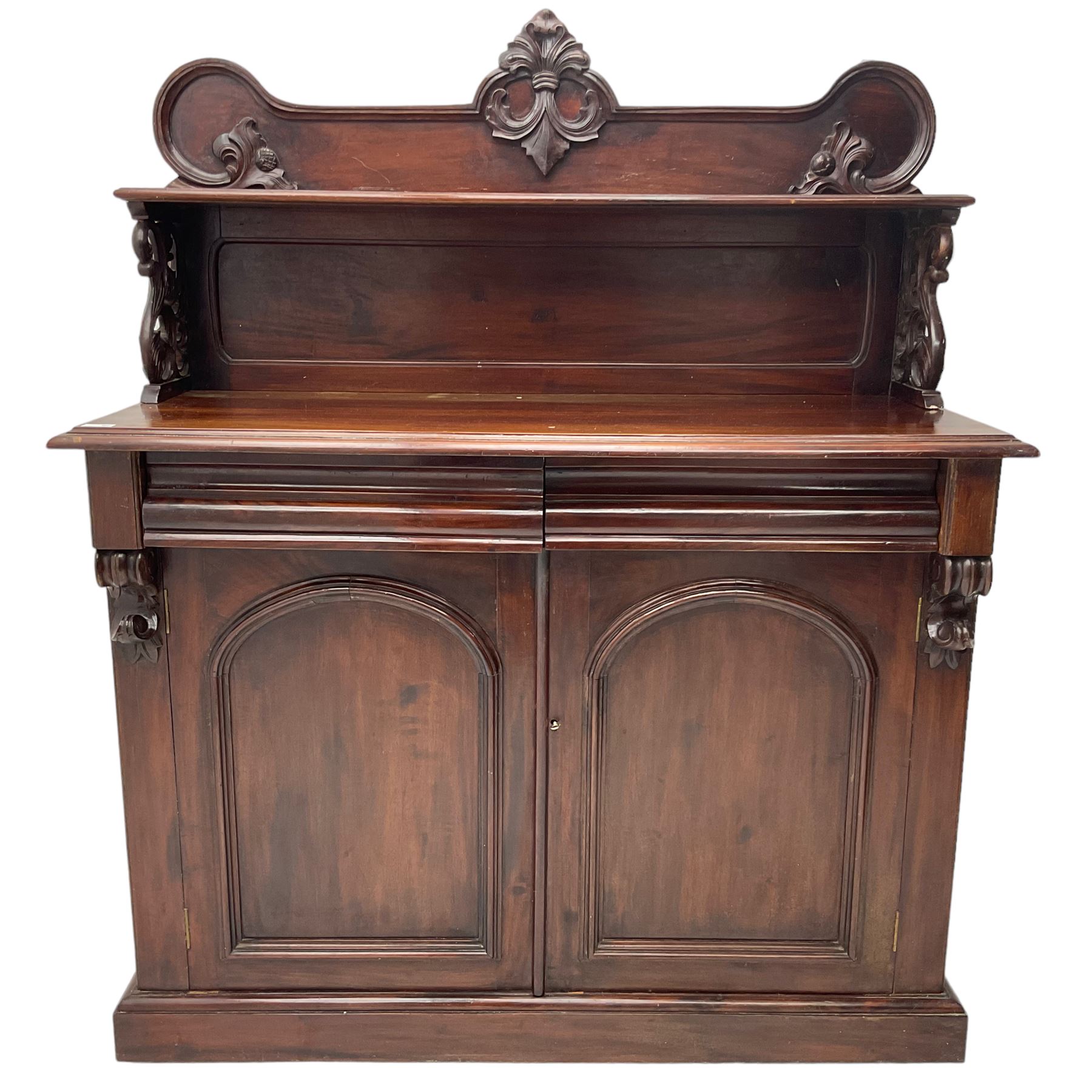 Victorian mahogany chiffonier - Image 2 of 7