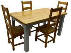 Oak dining table