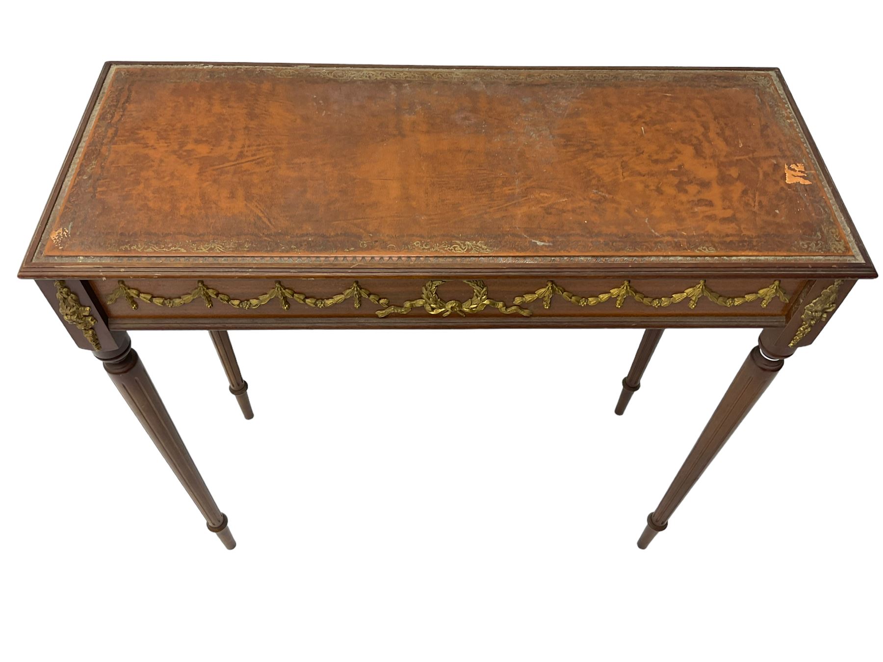 Early 20th century mahogany side table - Image 3 of 7