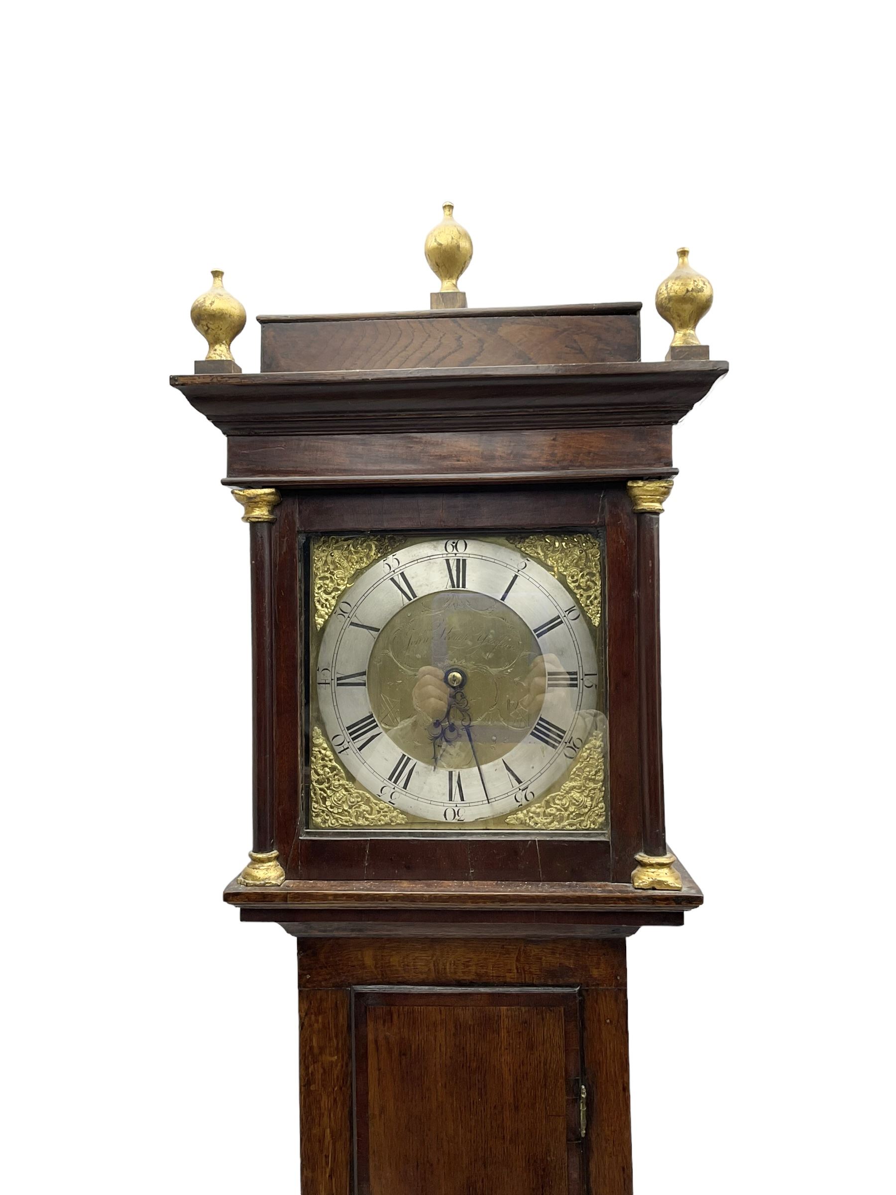 John Kemp of Yoxford (Suffolk) - 18th century oak 30 hour longcase clock c1770 - Image 5 of 7