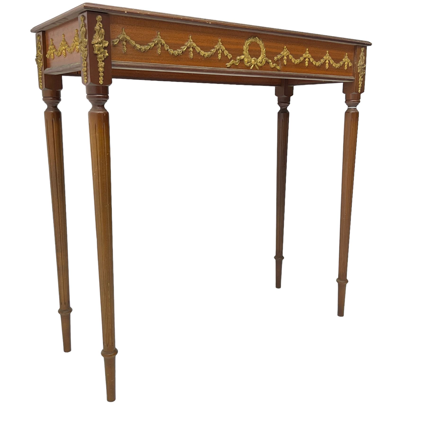 Early 20th century mahogany side table - Image 4 of 7