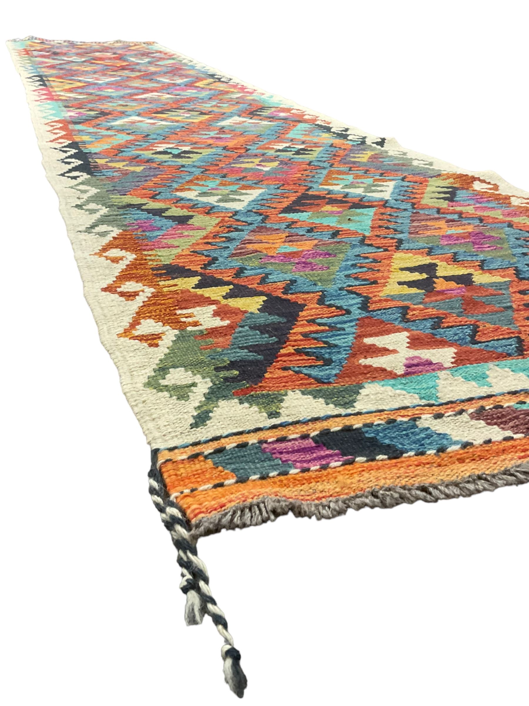 Anatolian Turkish kilim runner - Image 4 of 5