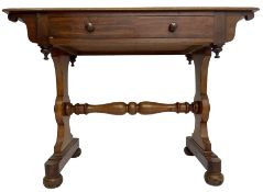 Victorian design mahogany side table