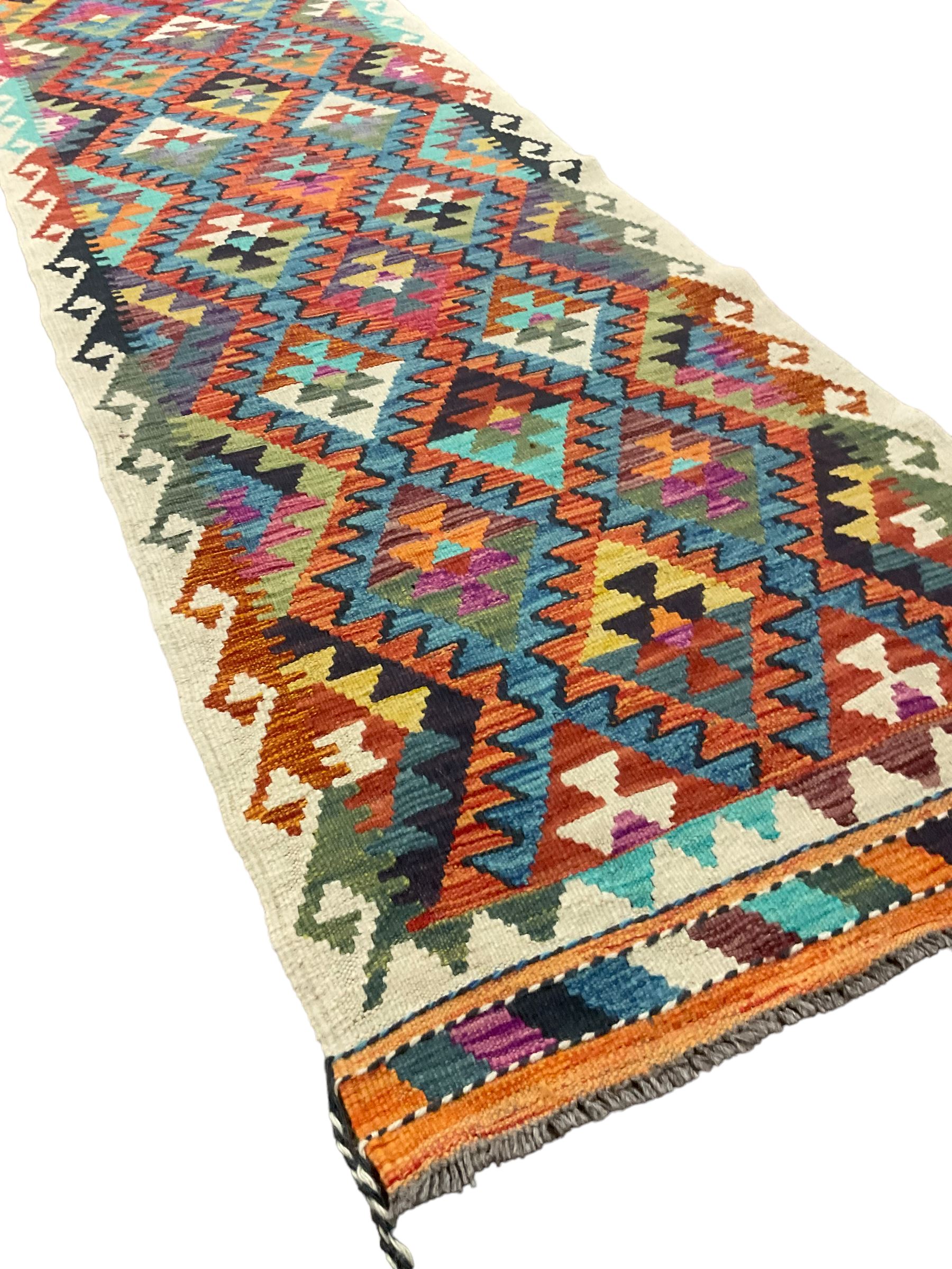 Anatolian Turkish kilim runner - Image 3 of 5