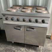 Lincat single phase six ring convection oven - THIS LOT IS TO BE COLLECTED BY APPOINTMENT FROM DUGGL