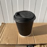 Large quantity of triple wall 12oz paper cups