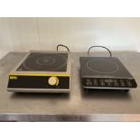 Ambiano induction hob; and a Buffalo CE208 Induction hob (2) - THIS LOT IS TO BE COLLECTED BY APPOIN