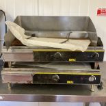 Two Buffalo electric griddles - THIS LOT IS TO BE COLLECTED BY APPOINTMENT FROM DUGGLEBY STORAGE