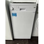 Beko slimline dishwasher - THIS LOT IS TO BE COLLECTED BY APPOINTMENT FROM DUGGLEBY STORAGE