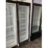 Interlevin SC381 left handle glass door fridge