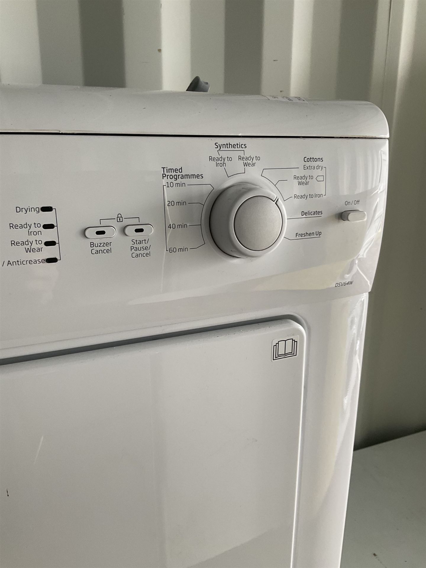 Beko DSV64W 6kg vented tumble dryer - Image 2 of 3