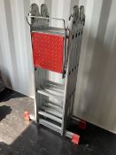 Multi-combination platform ladders