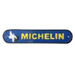 Cast iron reproduction Michelin Tyres sign L27cm THIS LOT IS TO BE COLLECTED BY APPOINTMENT FROM DUG