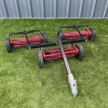 Three sectional trailed 58� mini gang mower