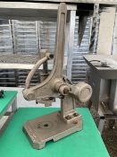 John Hunt Alma Works Bolton - cast iron pie press