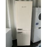 Bush RETROEFFC cream fridge freezer - THIS LOT IS TO BE COLLECTED BY APPOINTMENT FROM DUGGLEBY STORA