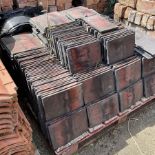 Quantity of ACME Century dark terracotta roofing tiles