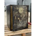 Victorian cast iron safe by Millers of London & Liverpool