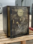 Victorian cast iron safe by Millers of London & Liverpool