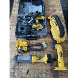 DeWalt drill with charger together with DeWalt vacuum