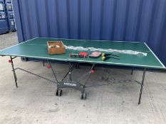 Kettler Riga outdoor tennis table with waterproof cover