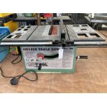 Nutool HS1500 Table saw - THIS LOT IS TO BE COLLECTED BY APPOINTMENT FROM DUGGLEBY STORAGE