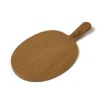 Mouseman Cheese Board. This hand-crafted board is made with seasoned English oak