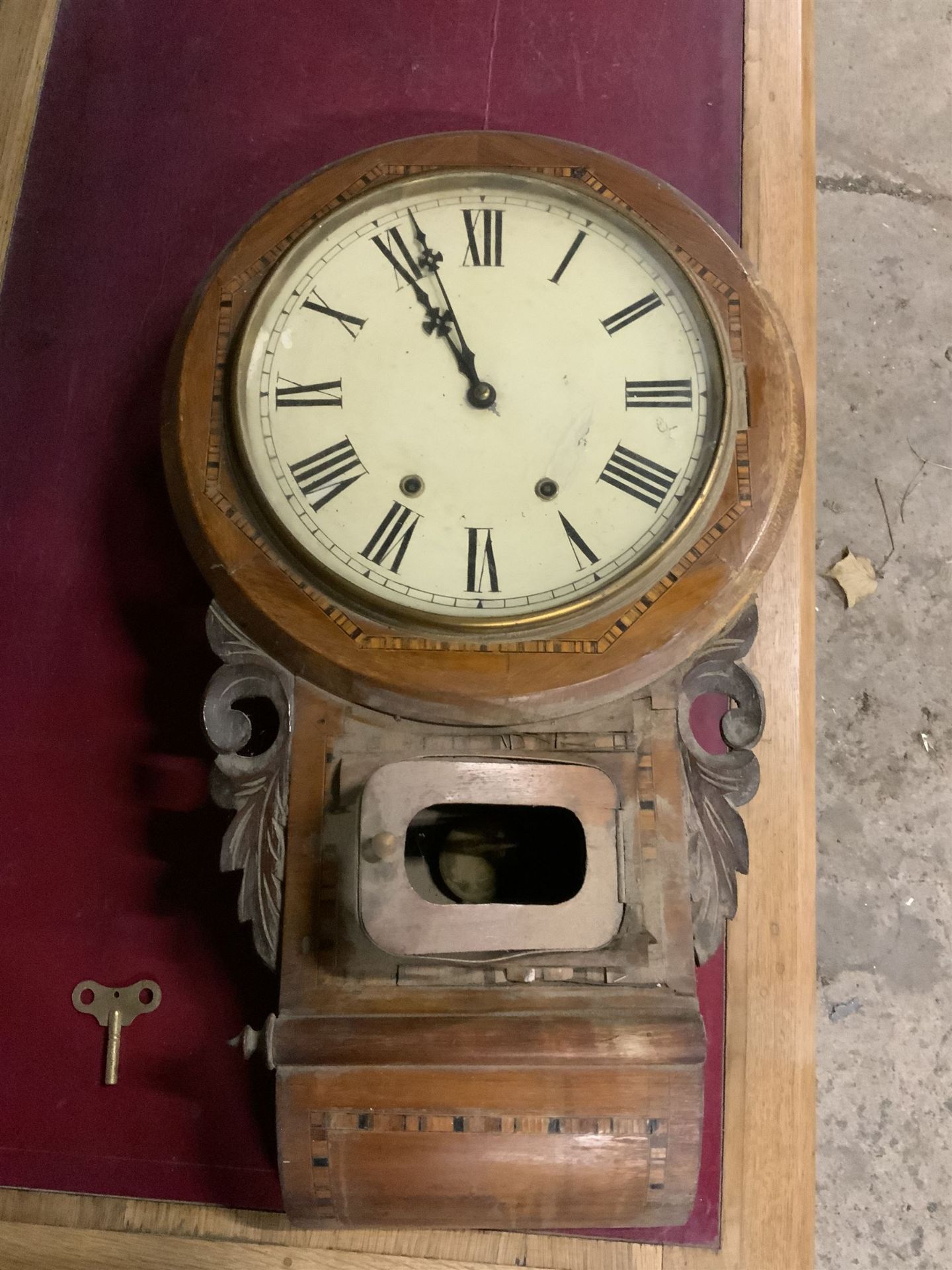 19th century mahogany Yorkshire longcase clock - Image 4 of 4