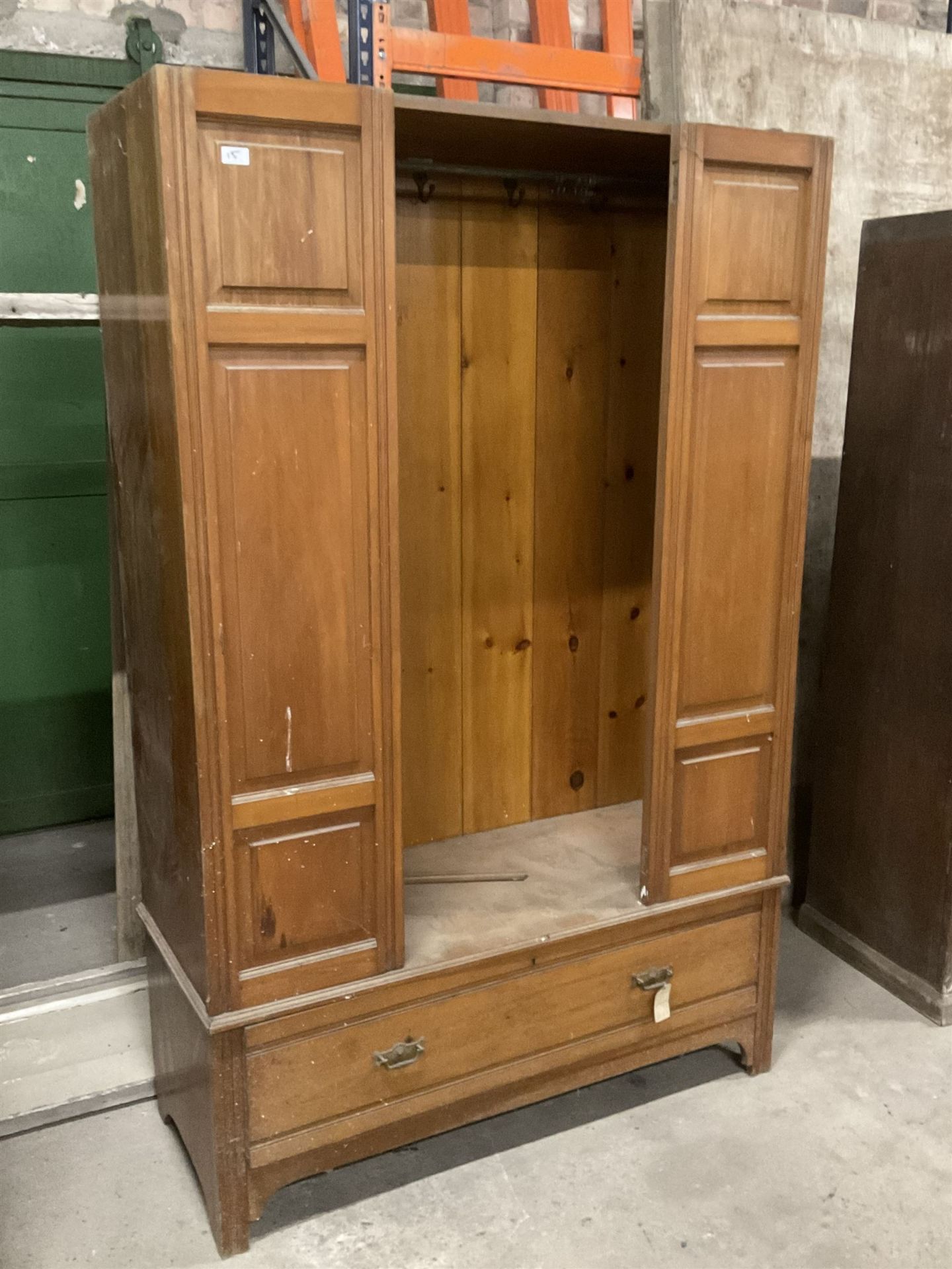 Maple & Co. - pair of late Victorian walnut wardrobes - Image 3 of 5