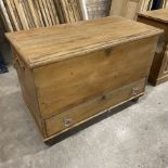 Victorian pine mule chest