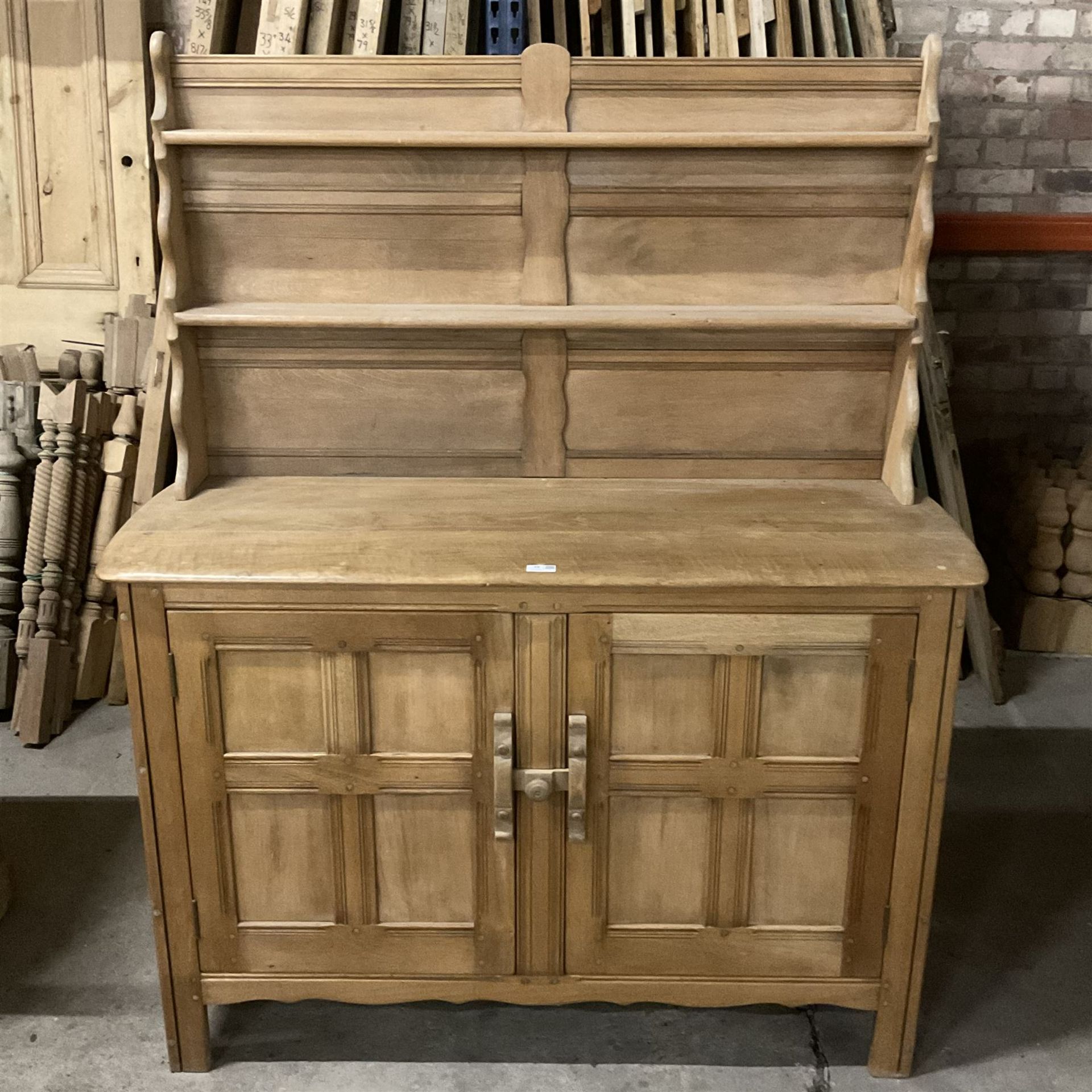 Ercol - light elm and beech dresser