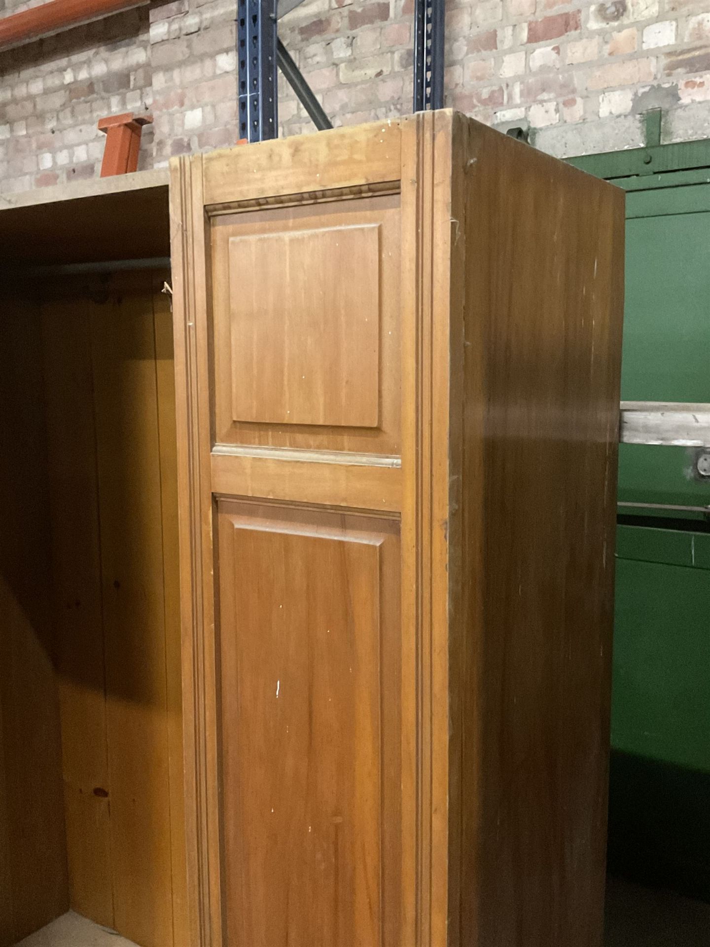 Maple & Co. - pair of late Victorian walnut wardrobes - Image 5 of 5