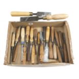 24 chisels and gouges G