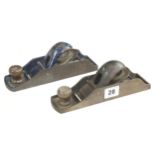 STANLEY No 130 and WODEN W130 block planes G+