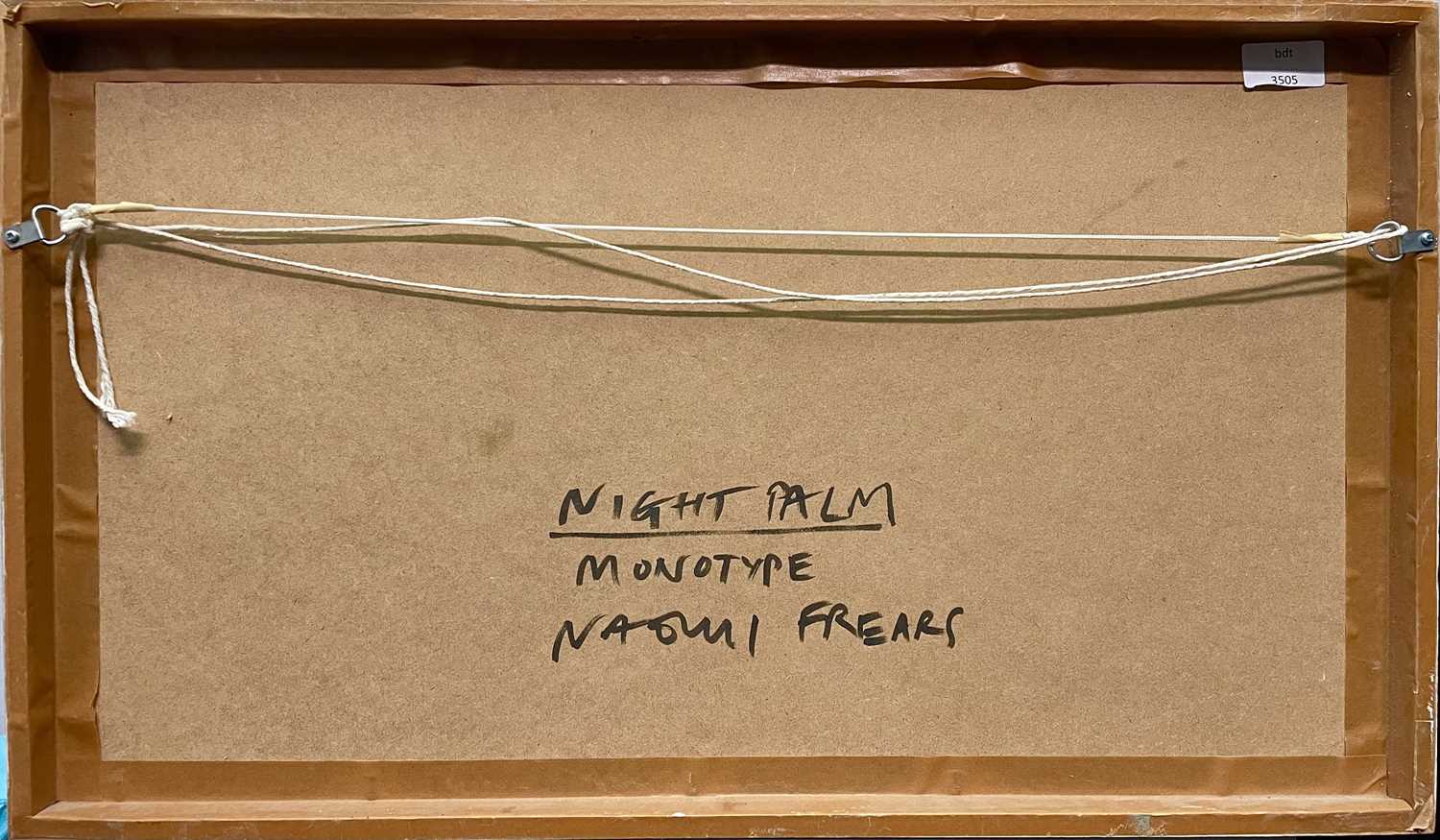 Naomi FREARS (1963) Night Palm - Image 3 of 3