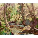 Stanley Horace GARDINER (1887-1952) Lamorna Stream