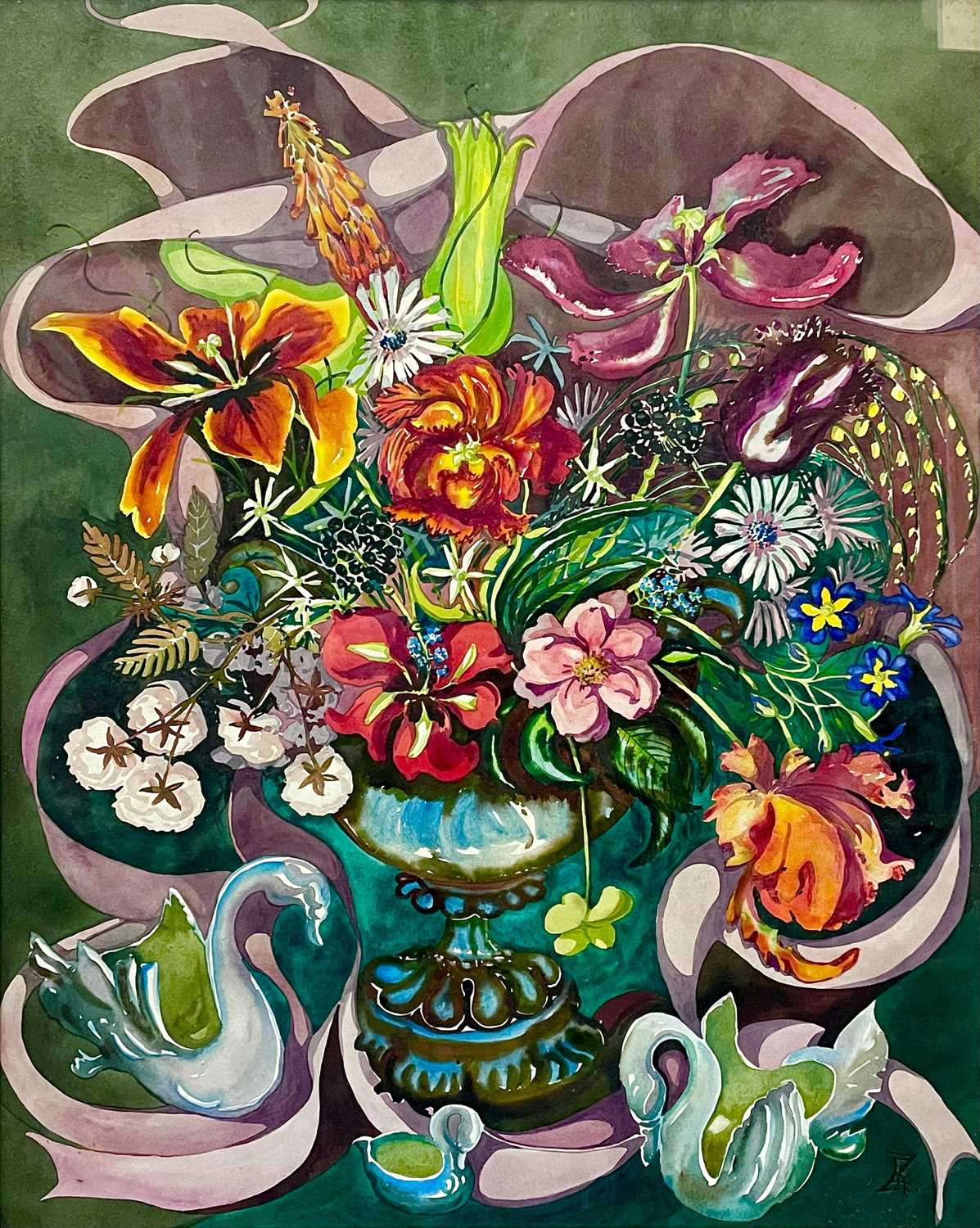 Elizabeth Rosemary ZIAR (1919-2003) Mixed Flowers