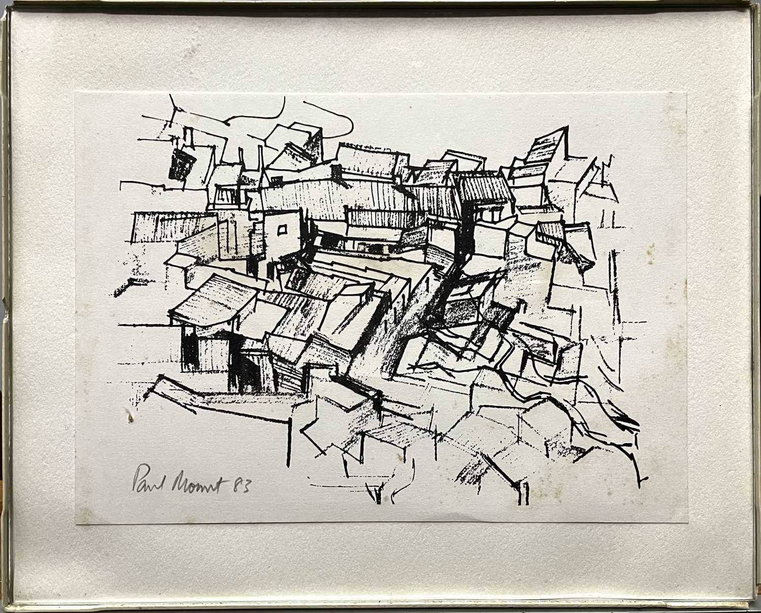 Paul MOUNT (1922-2009) Untitled Abstract Landscape) - Image 2 of 3