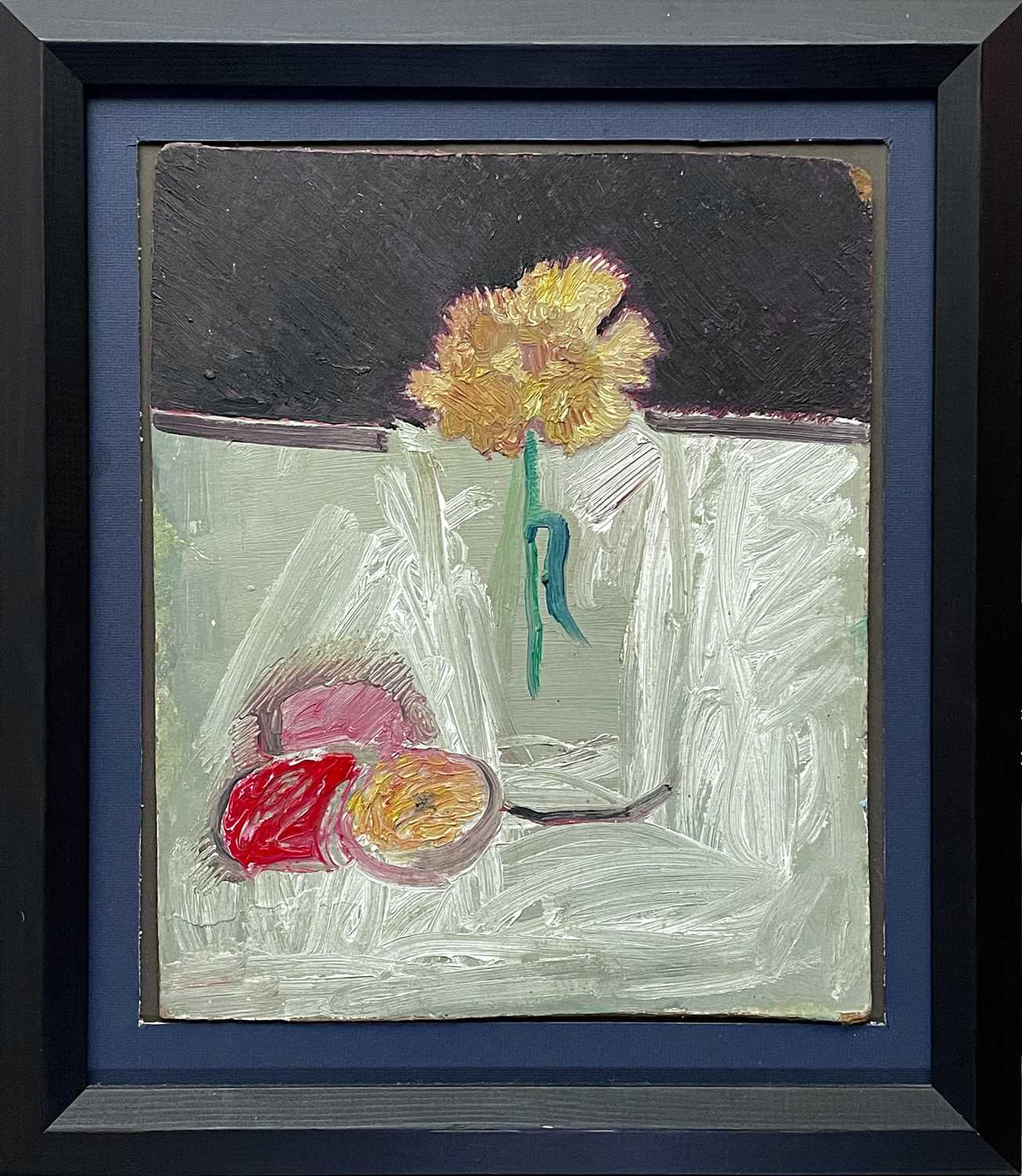 Romi BEHRENS (1939-2019) Carnation and Apples - Image 2 of 3